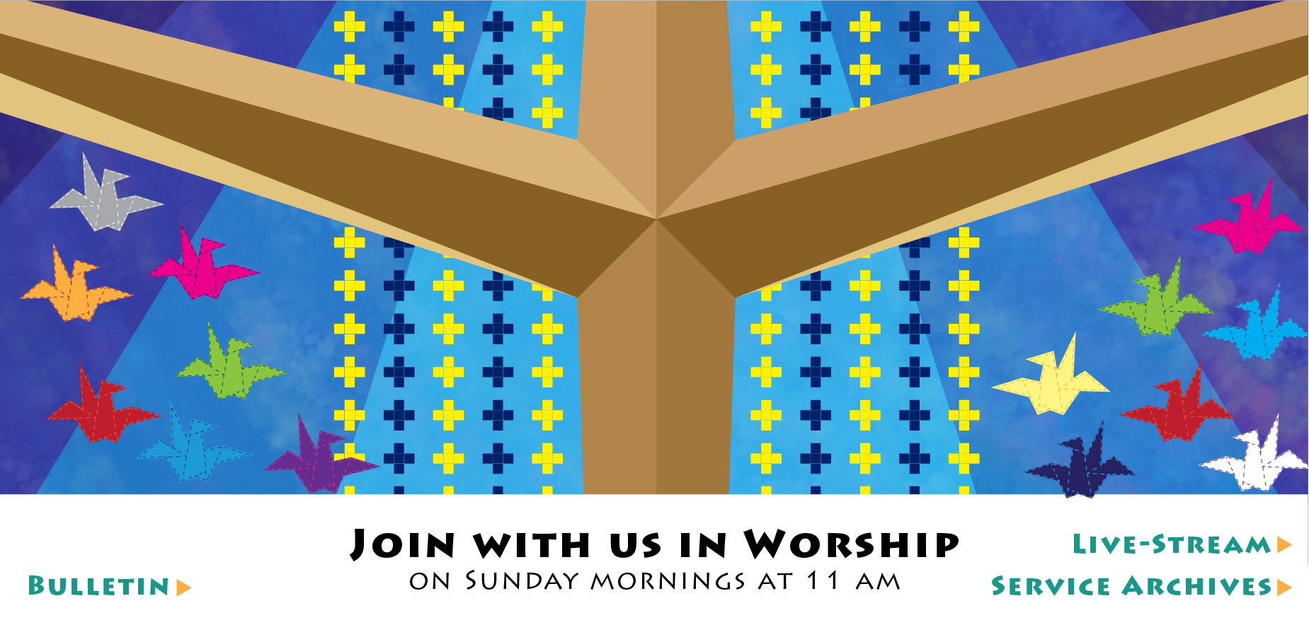 Join with us in Worship during Lent on Sunday Mornings at 11 am